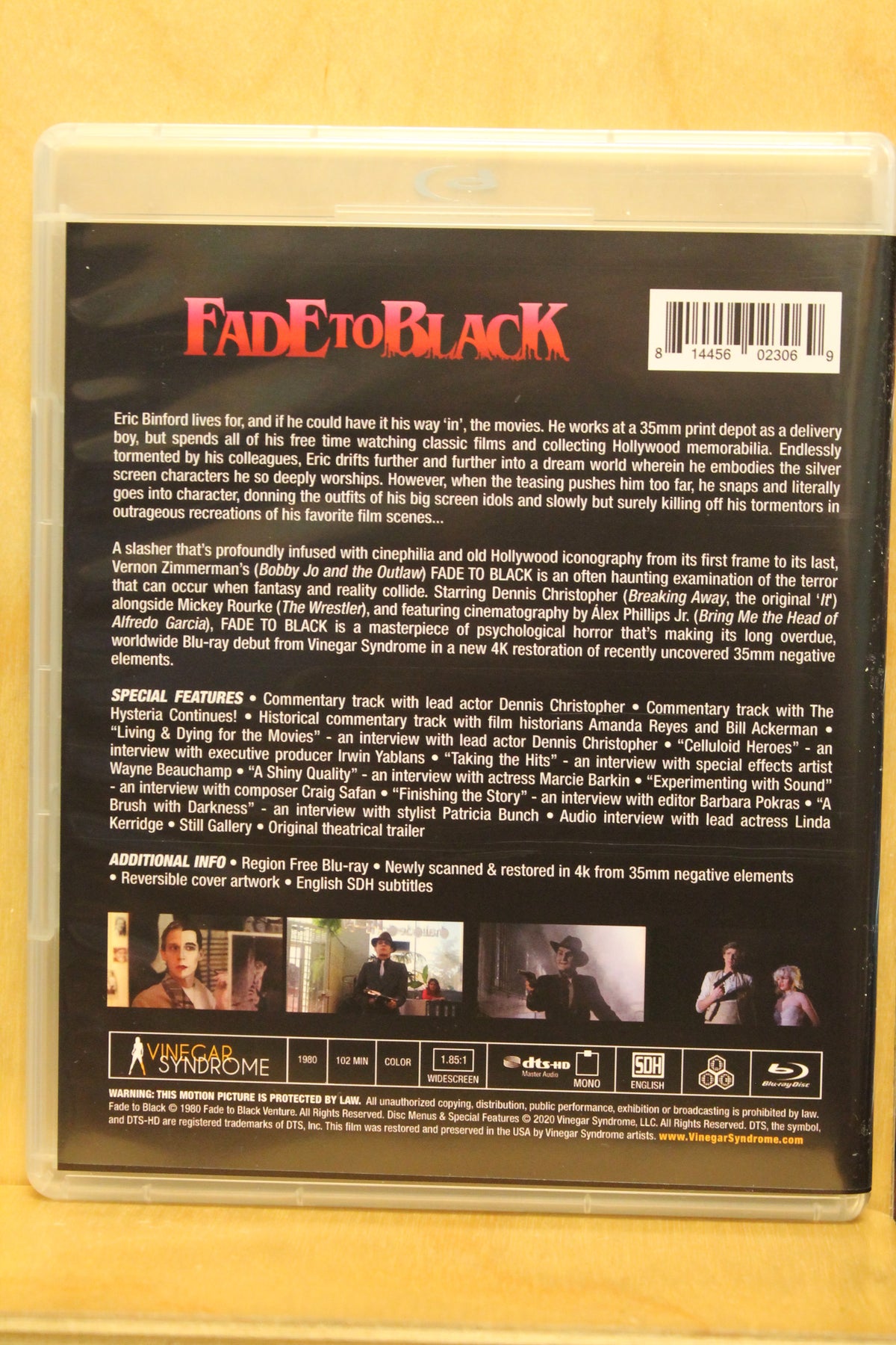 Fade to Black Blu-ray