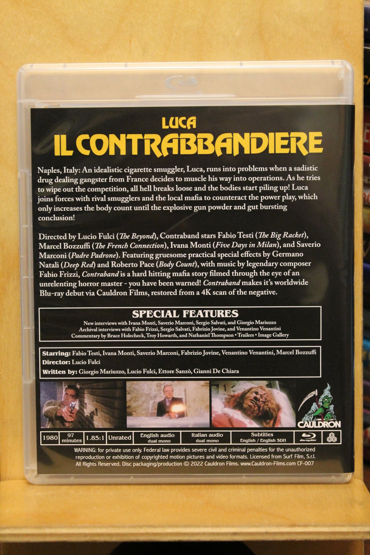 Contraband Blu-ray