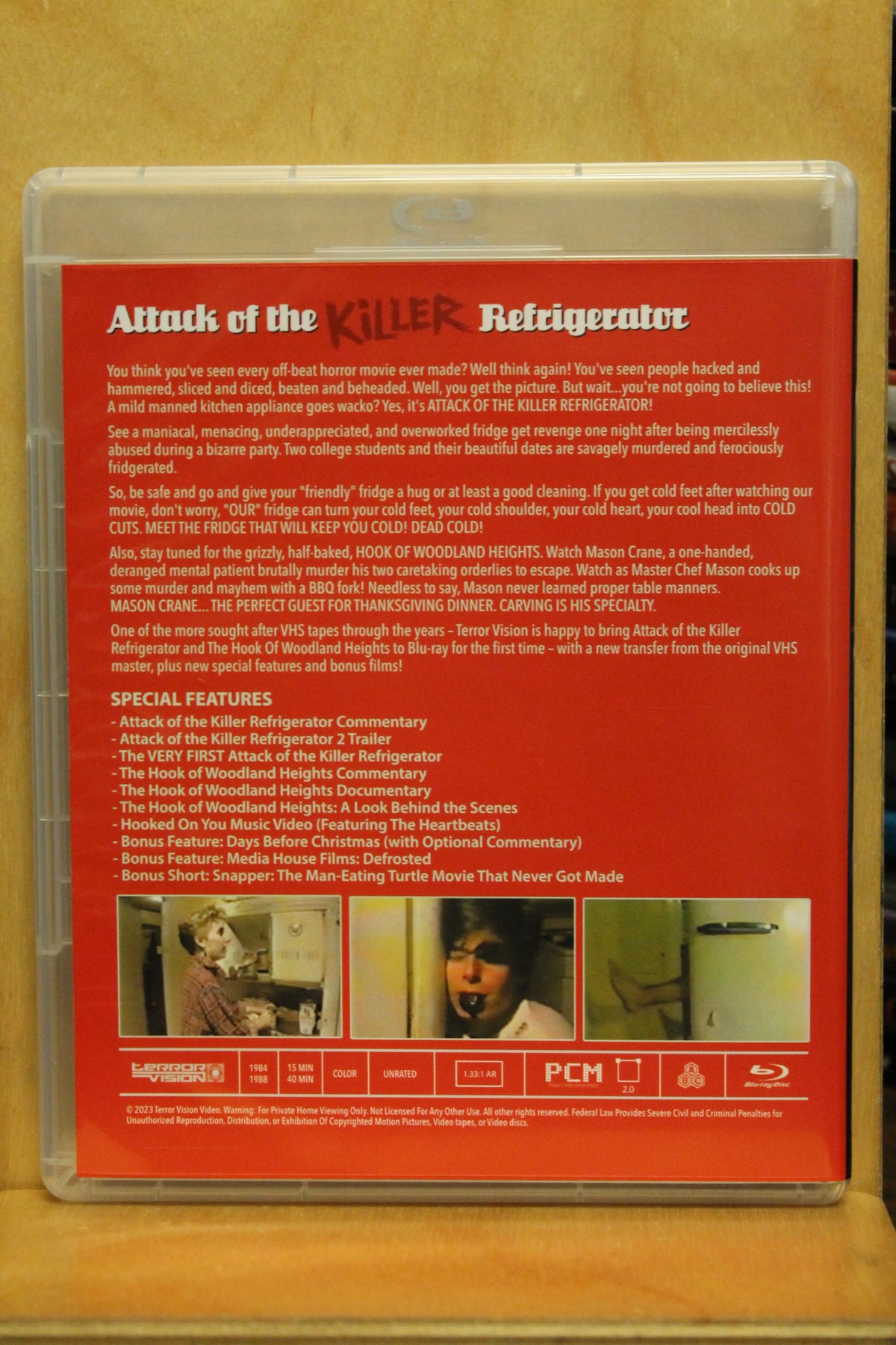 Attack of the Killer Refrigerator Blu-ray
