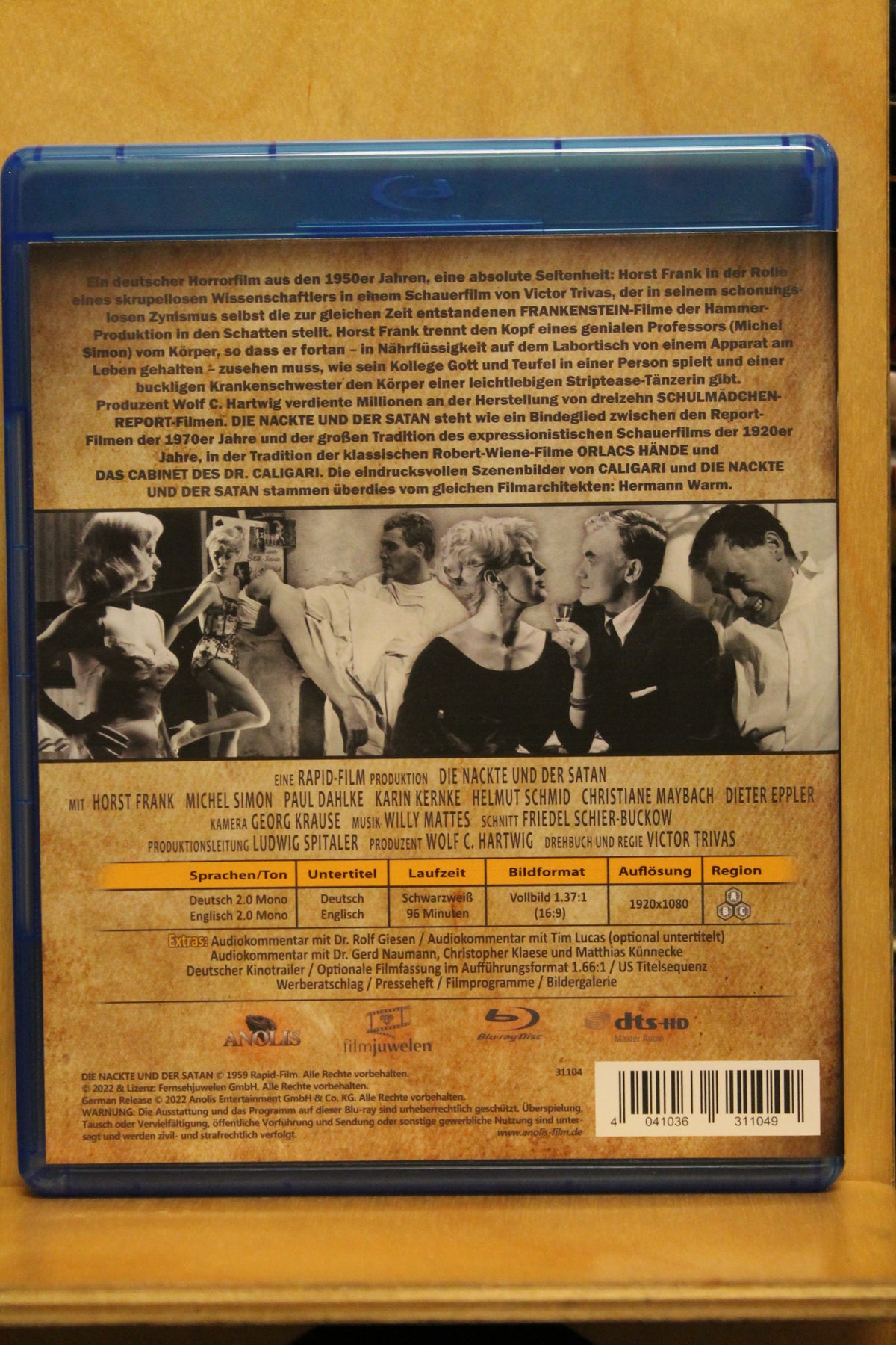 The Head Blu-ray