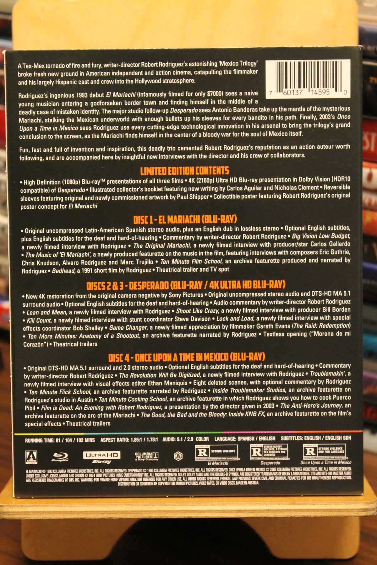 The Mexico Trilogy 4K UHD