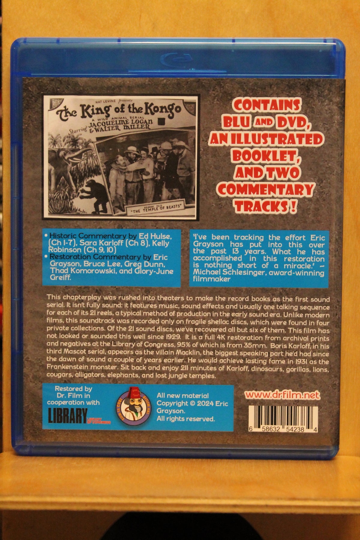The King of the Kongo Blu-ray