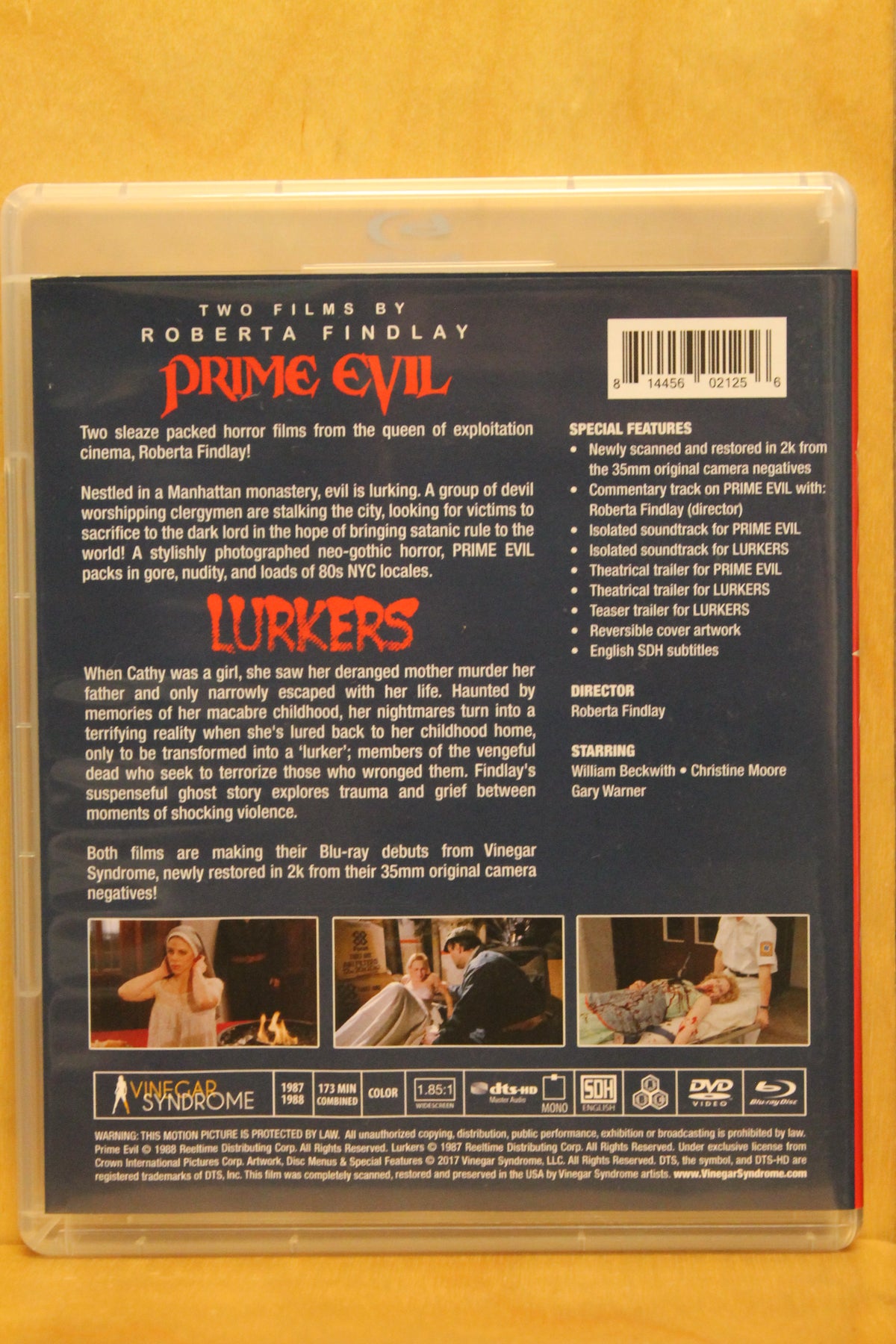 Prime Evil / Lurkers Blu-ray