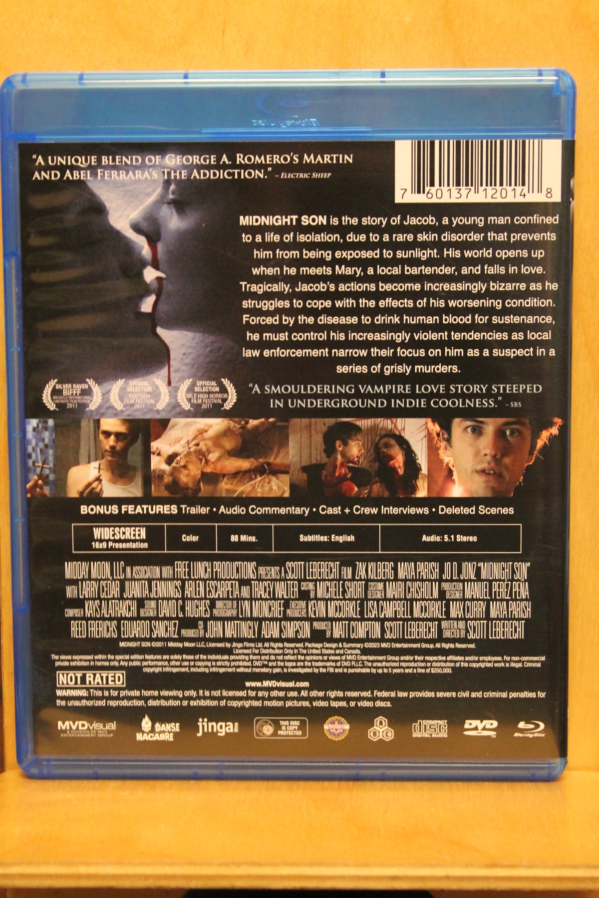 Midnight Son Blu-ray