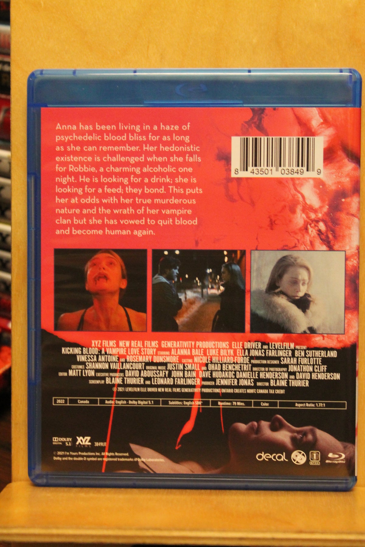 Kicking Blood Blu-ray