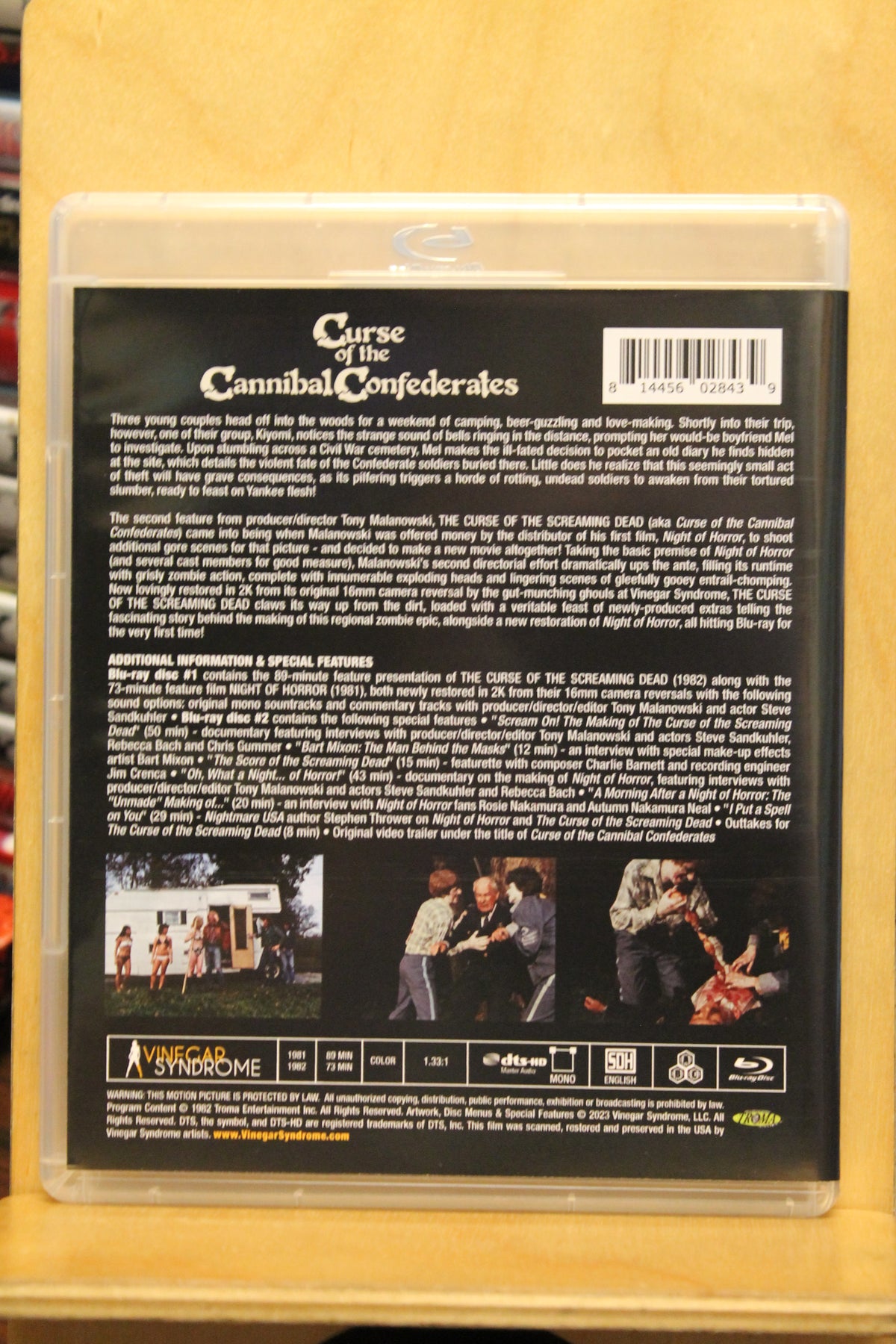 Curse of the Screaming Dead Blu-ray