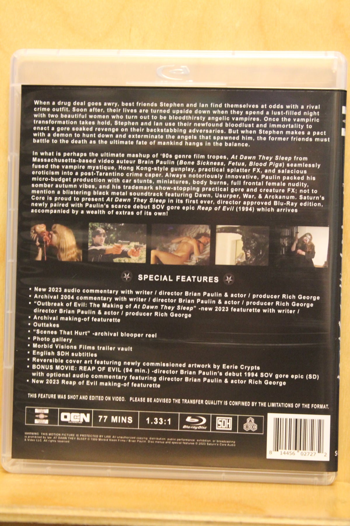 At Dawn They Sleep Blu-ray