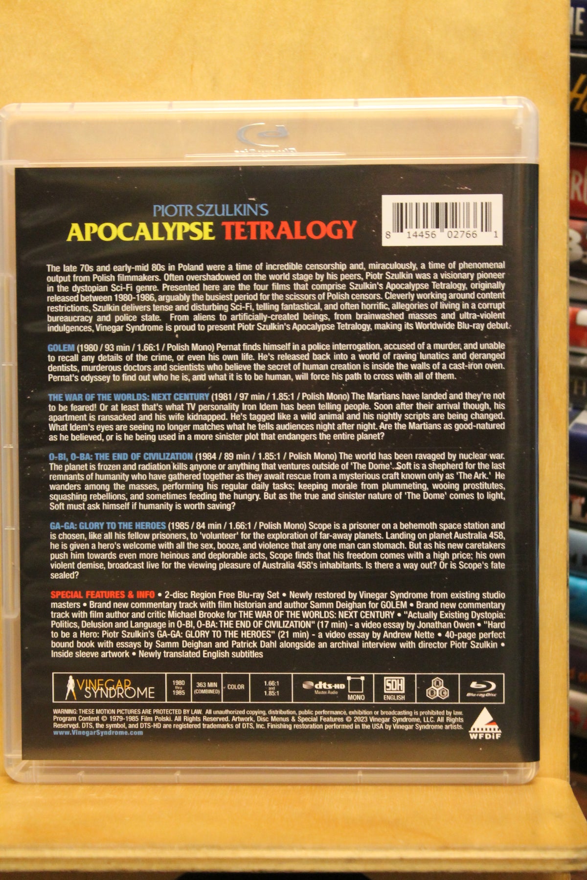 Apocalypse Tetralogy Blu-ray