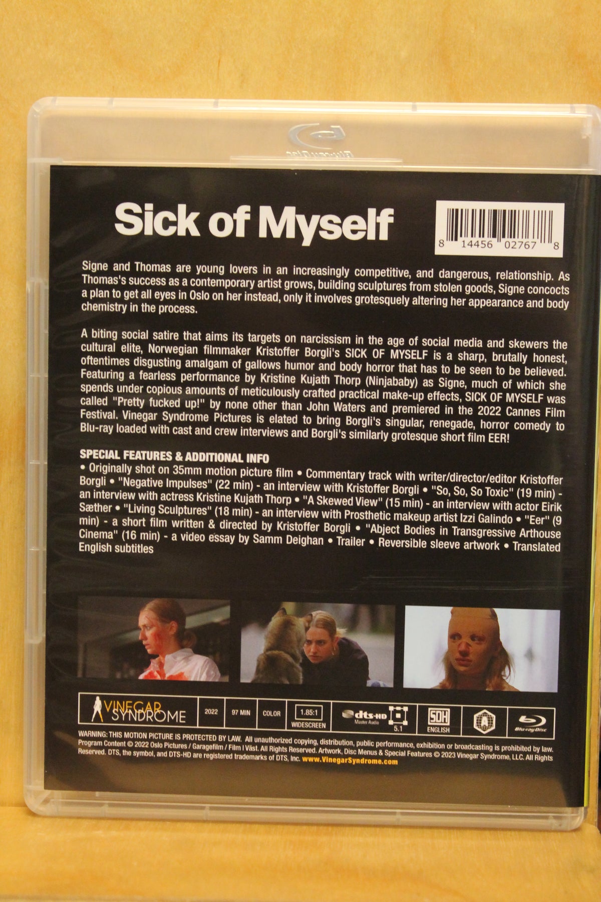 Sick of Myself Blu-ray