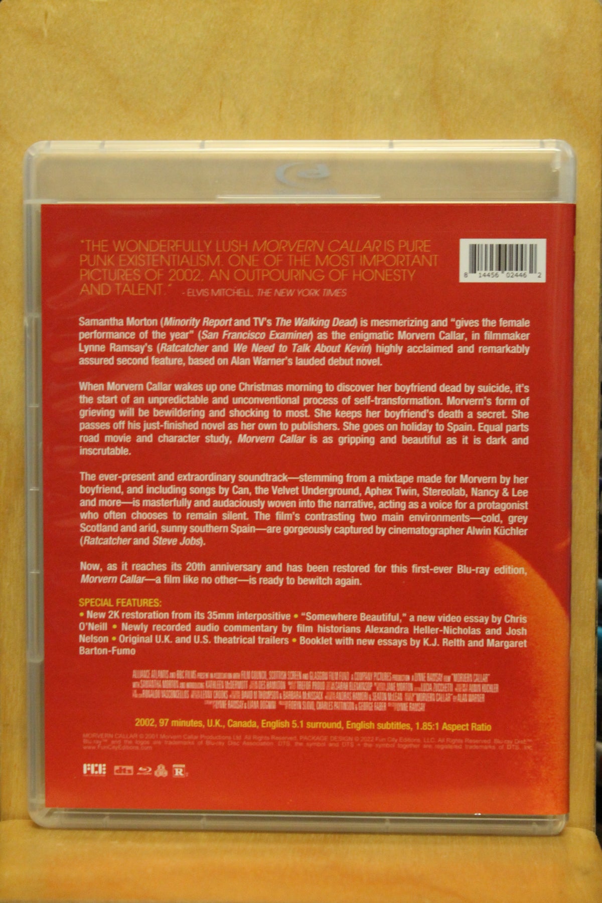 Morvern Callar Blu-ray