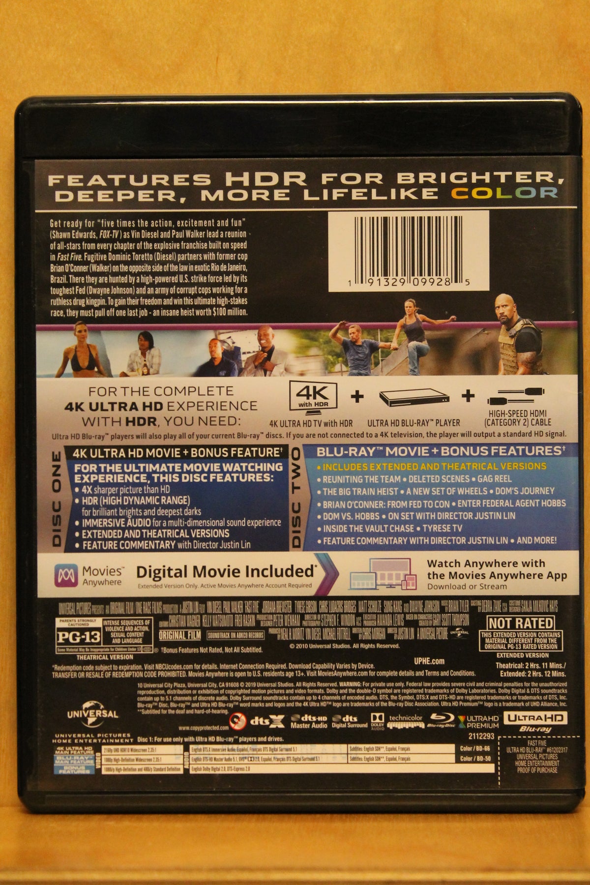 Fast Five 4K UHD