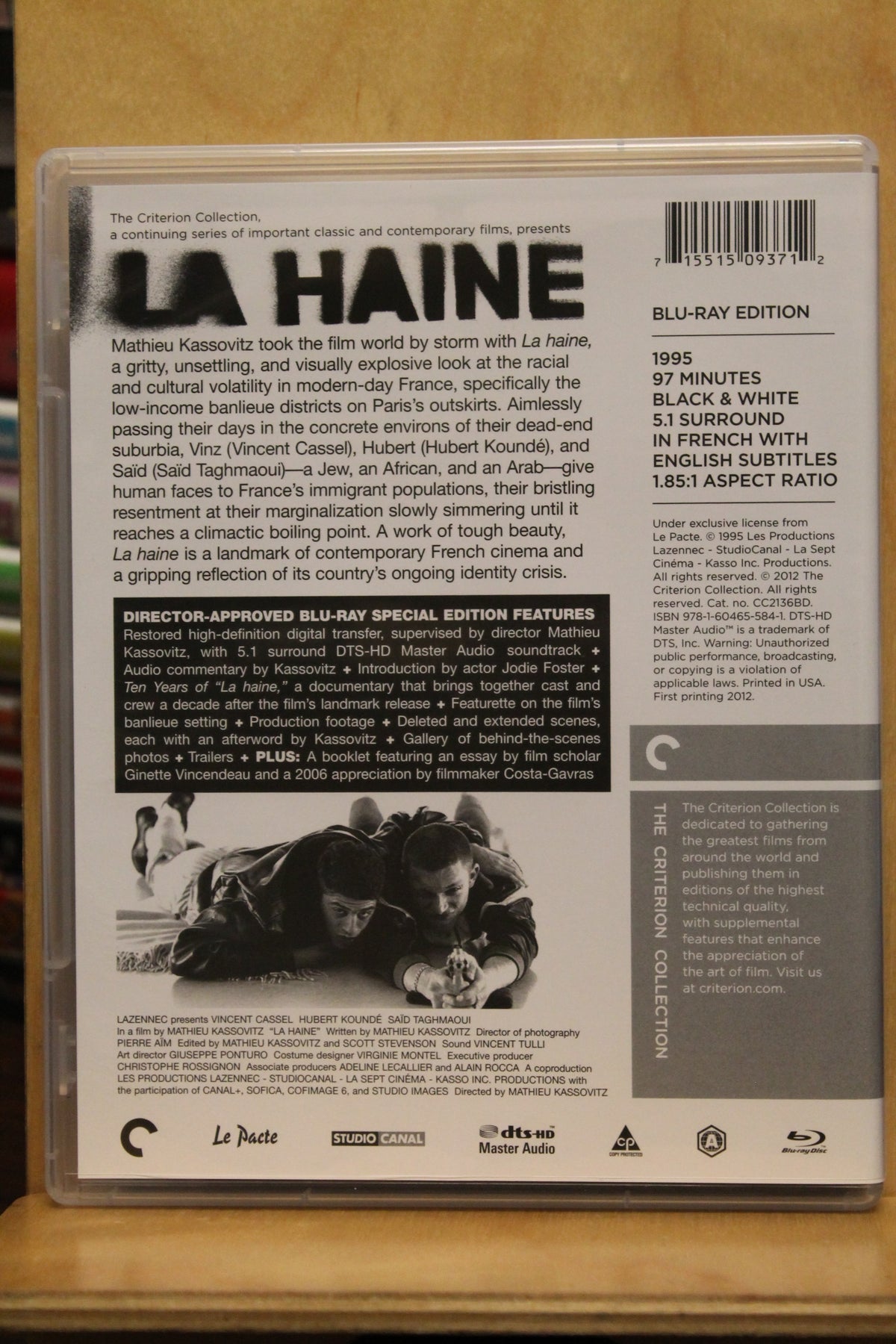 La Haine Blu-ray