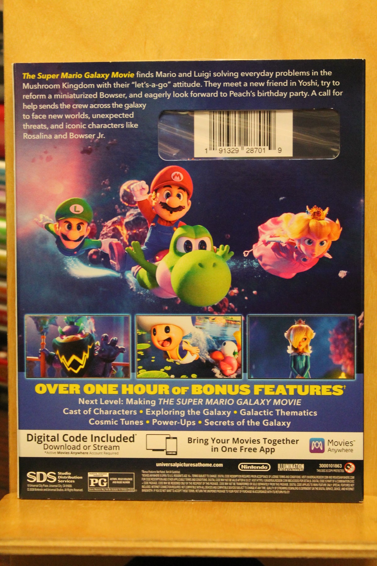 The Super Mario Galaxy Movie Blu-ray