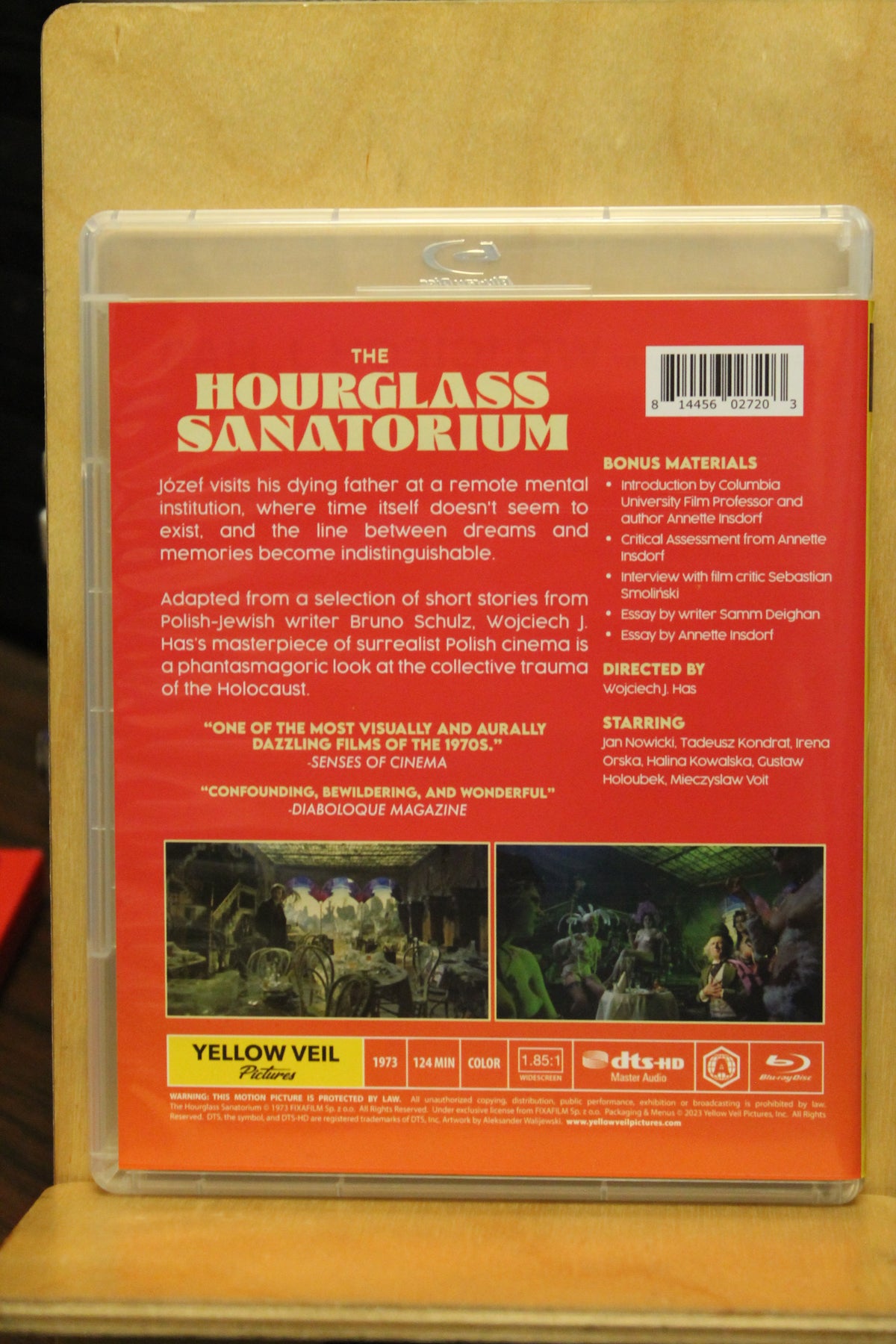 The Hourglass Sanatorium Blu-ray
