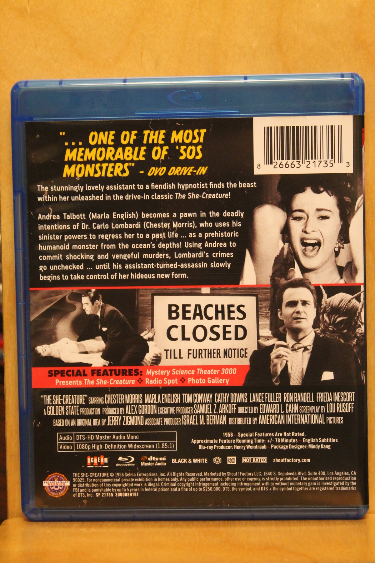 The She-Creature Blu-ray