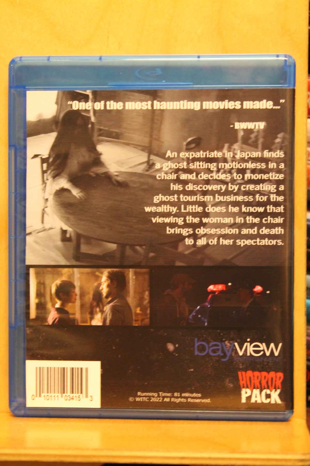 Woman In The Chair Blu-ray