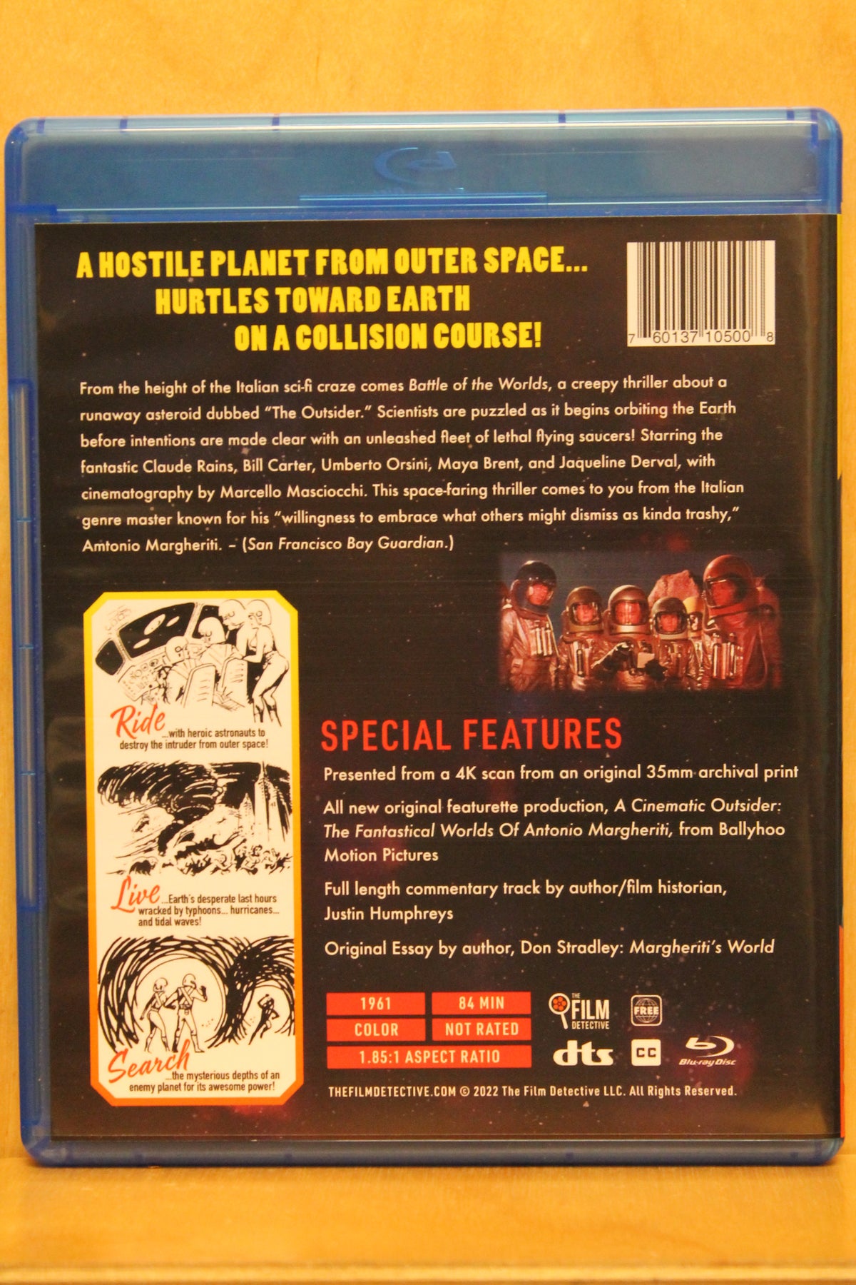 Battle of the Worlds Blu-ray