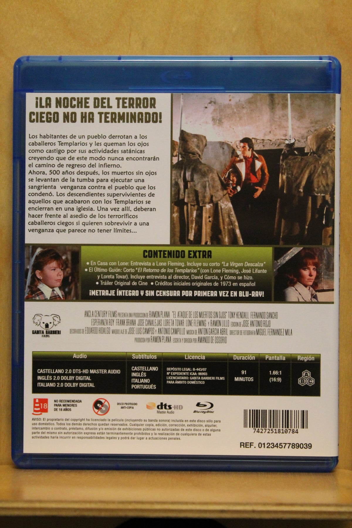Attack of the Blind Dead Blu-ray