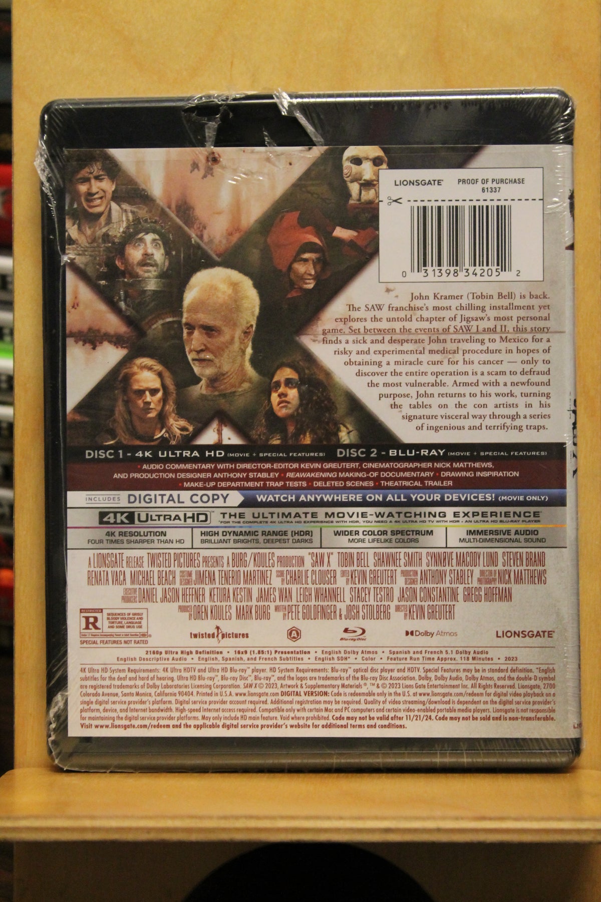 Saw X 4K UHD