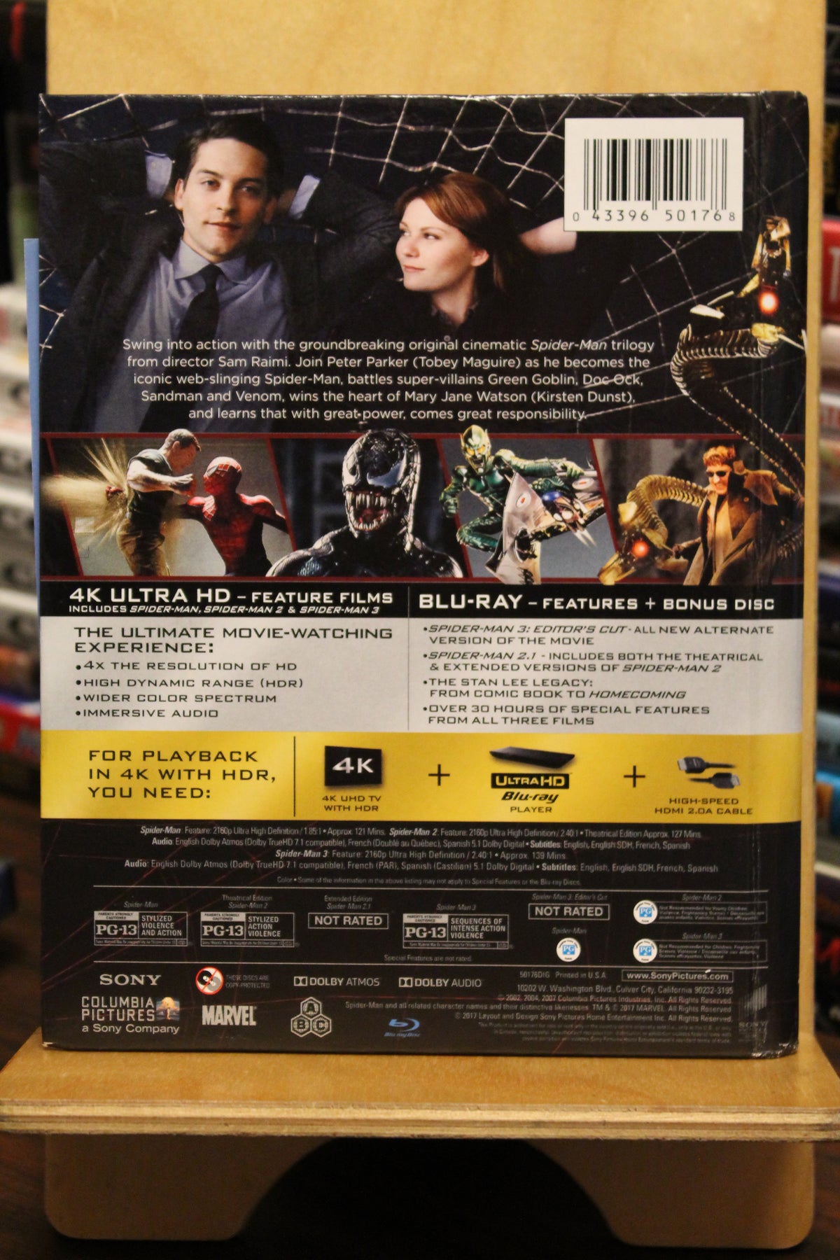 Spider-Man: Tobey Maguire Spider-Man Limited Edition Collection 4K UHD
