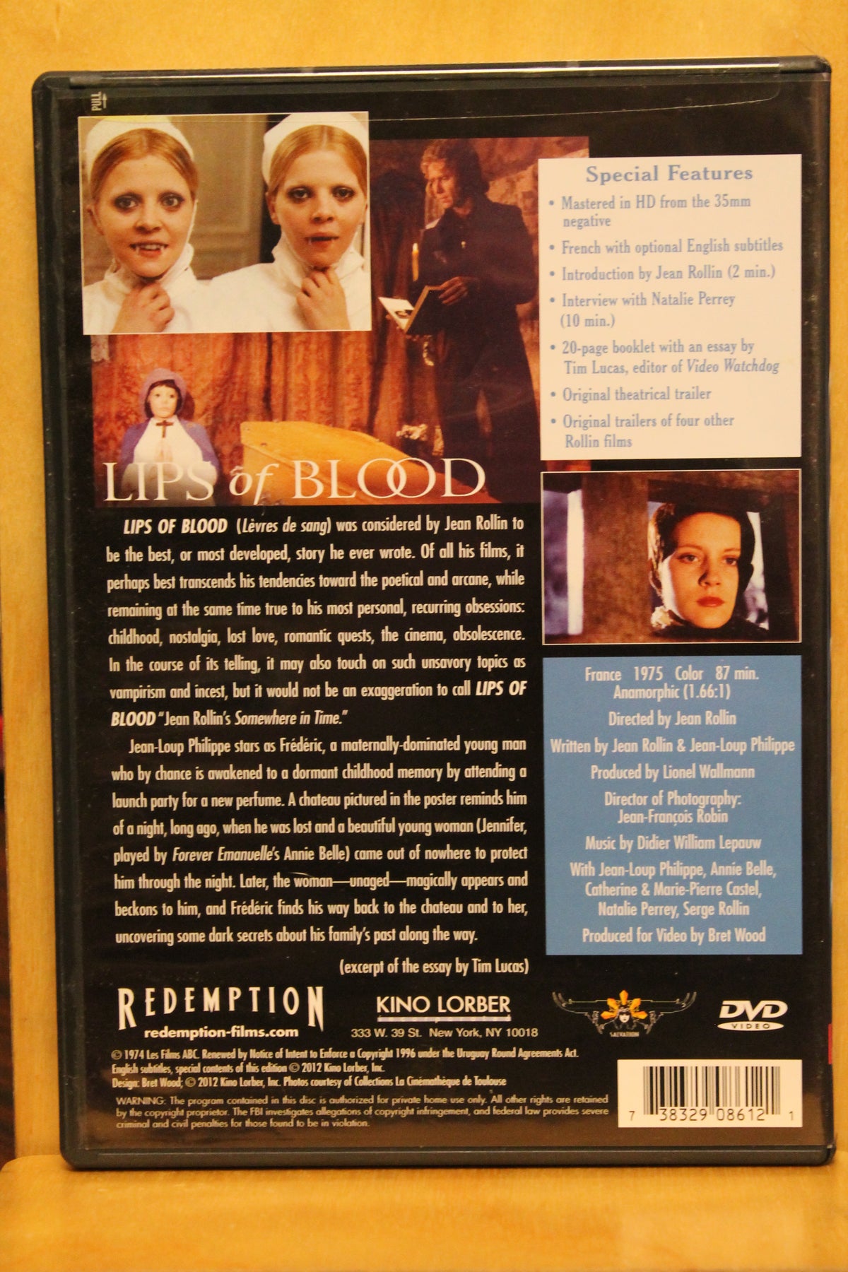 Lips of Blood DVD