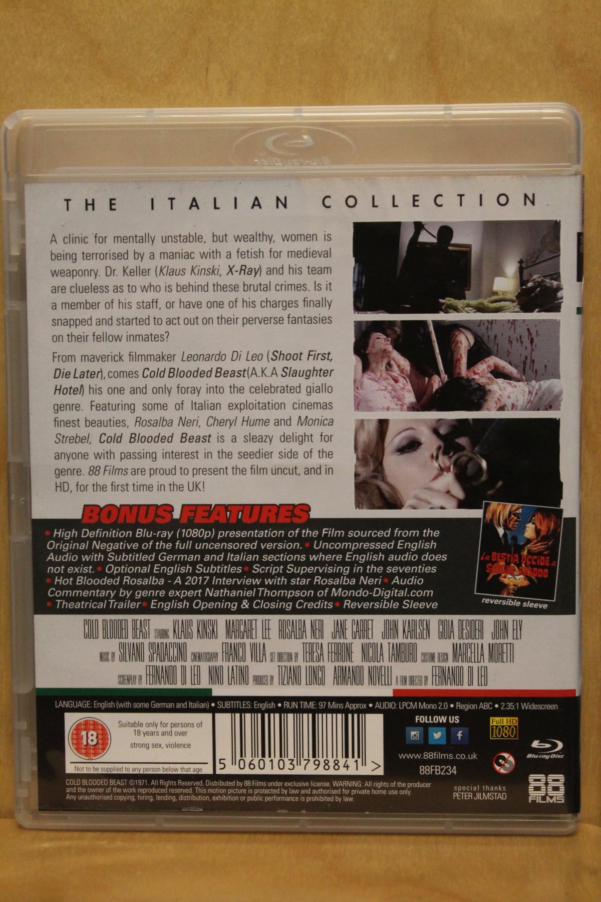 Slaughter Hotel Blu-ray