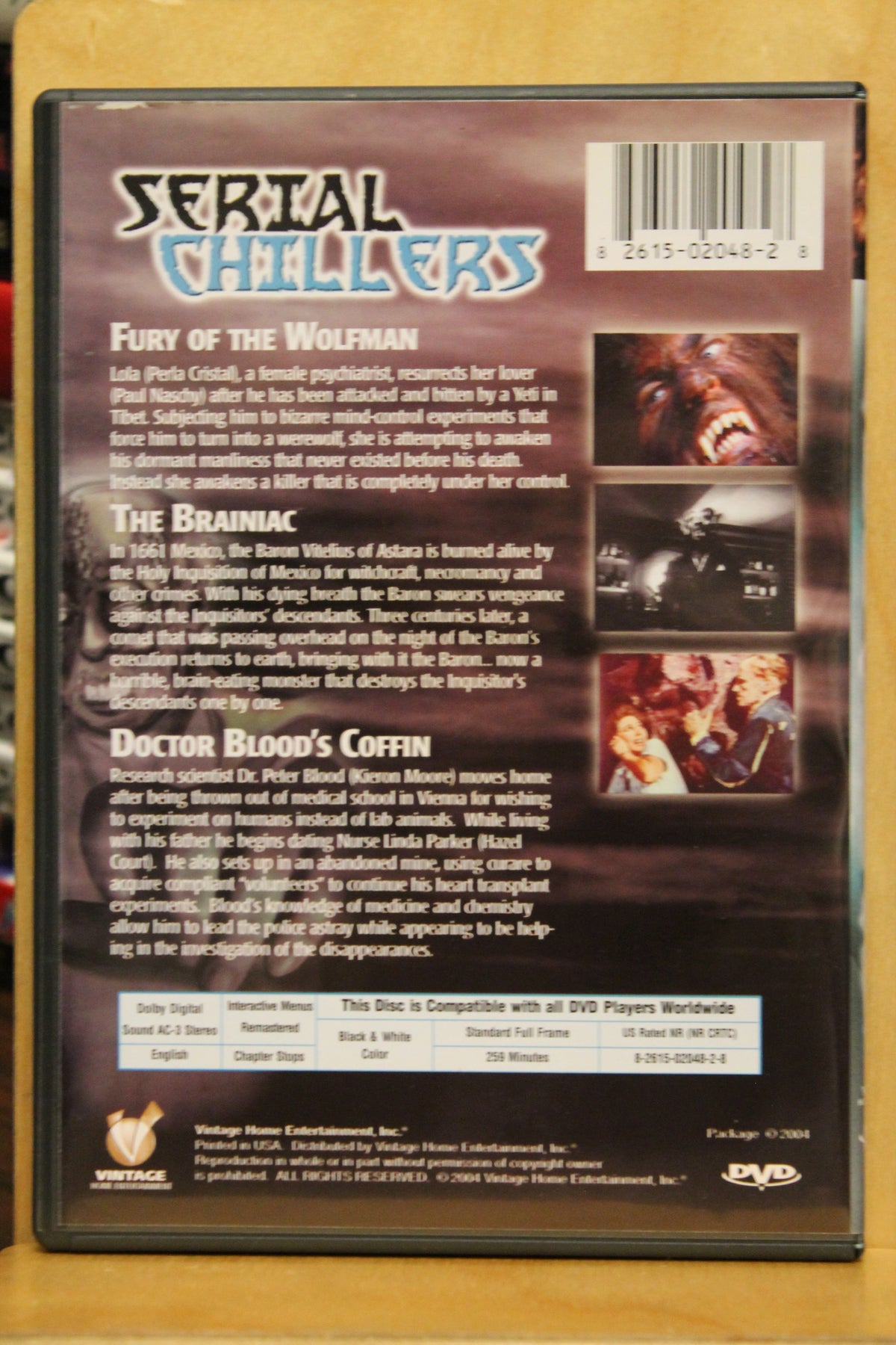 Serial Chillers: Classic Monster Movies DVD