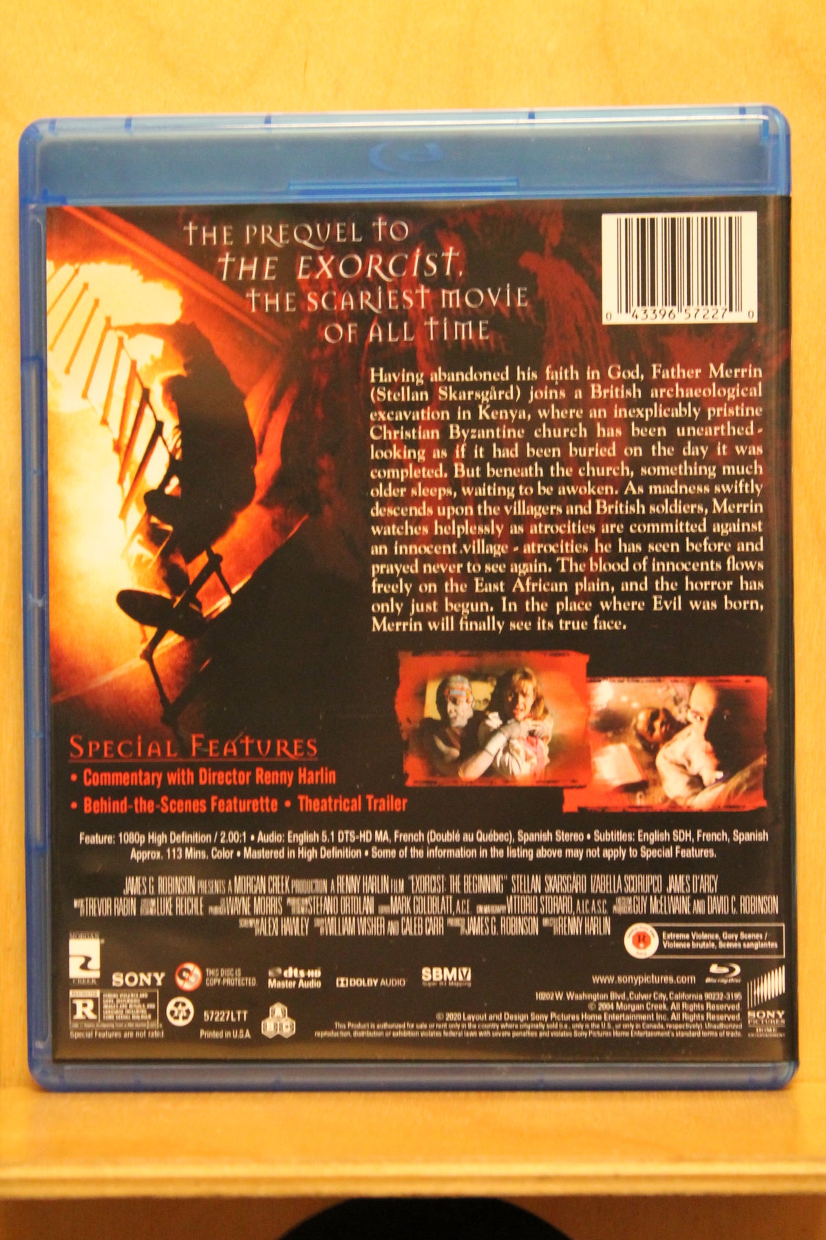 Exorcist: The Beginning Blu-ray