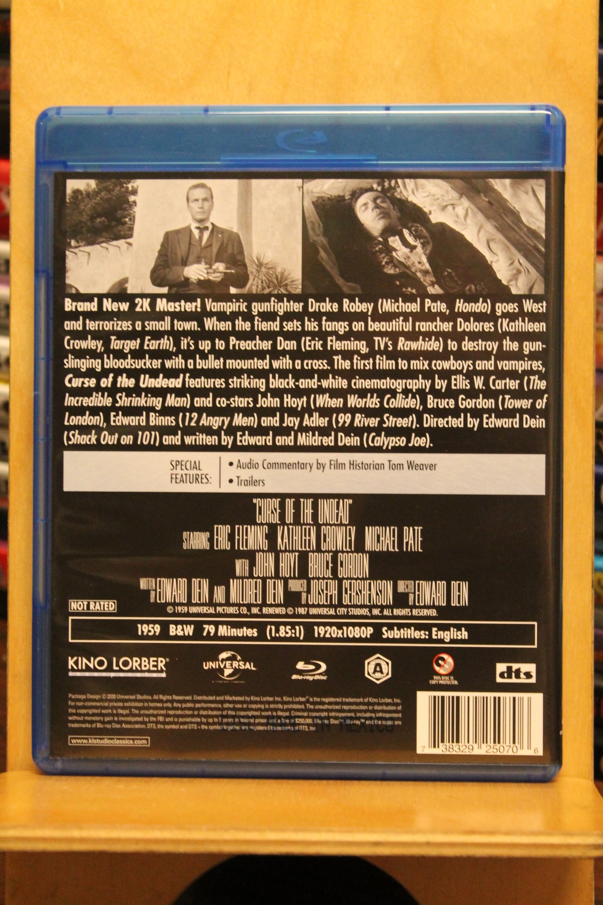 Curse of the Undead Blu-ray