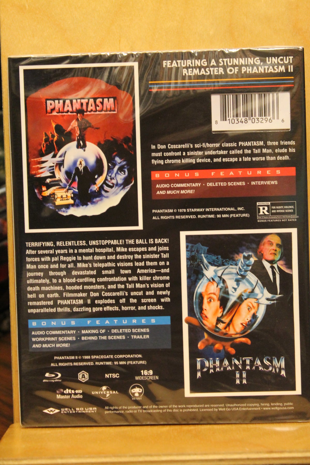 Phantasm Blu-ray