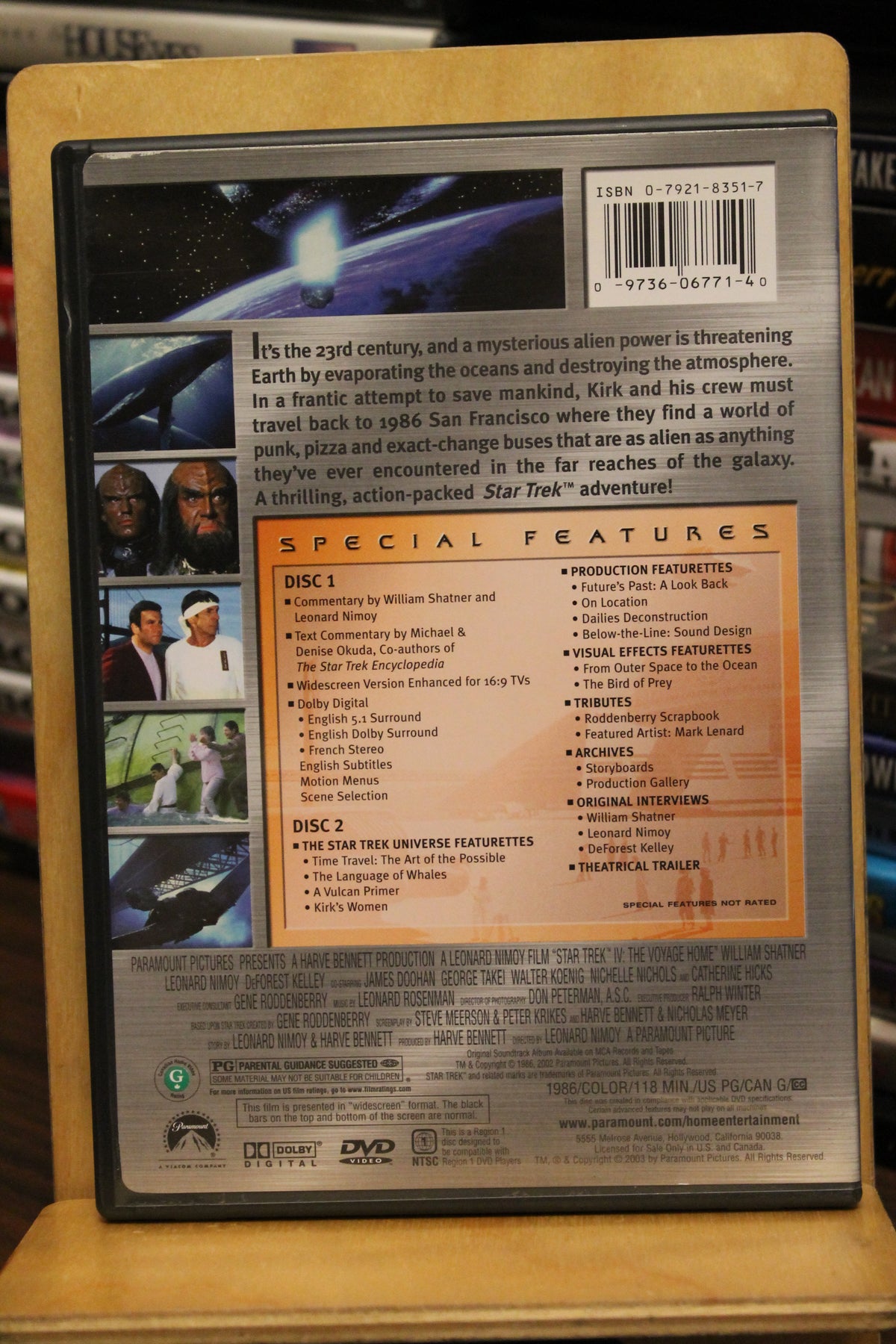 Star Trek IV: The Voyage Home DVD