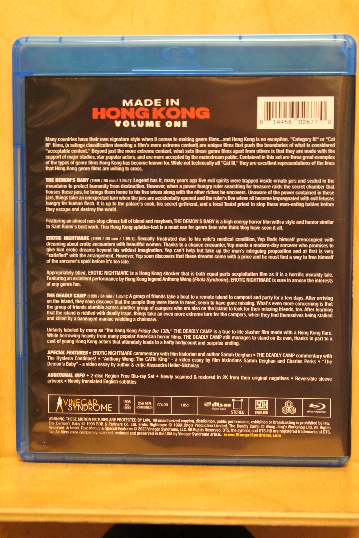 Made in Hong Kong Volume One Blu-ray