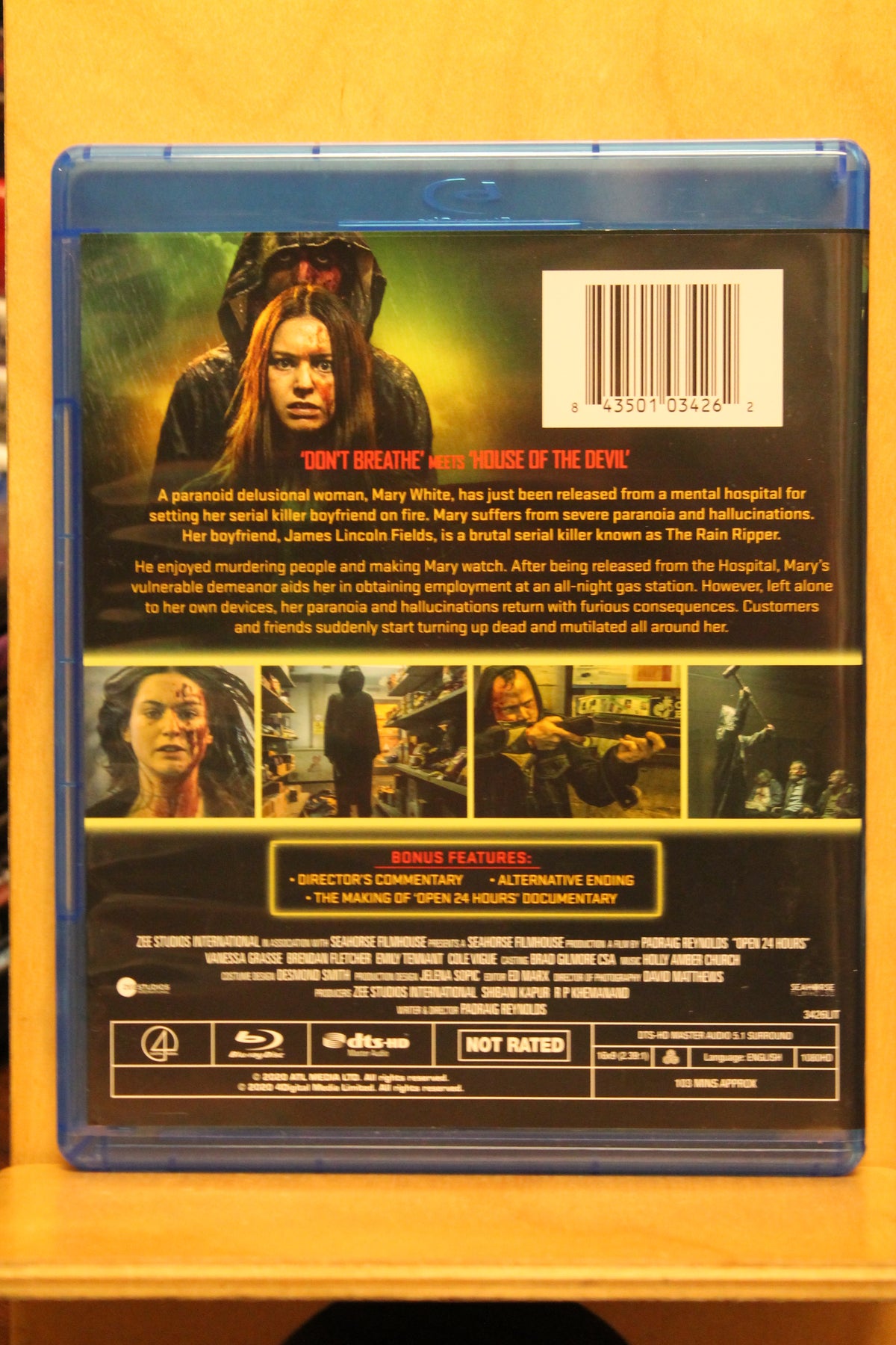 Open 24 Hours Blu-ray