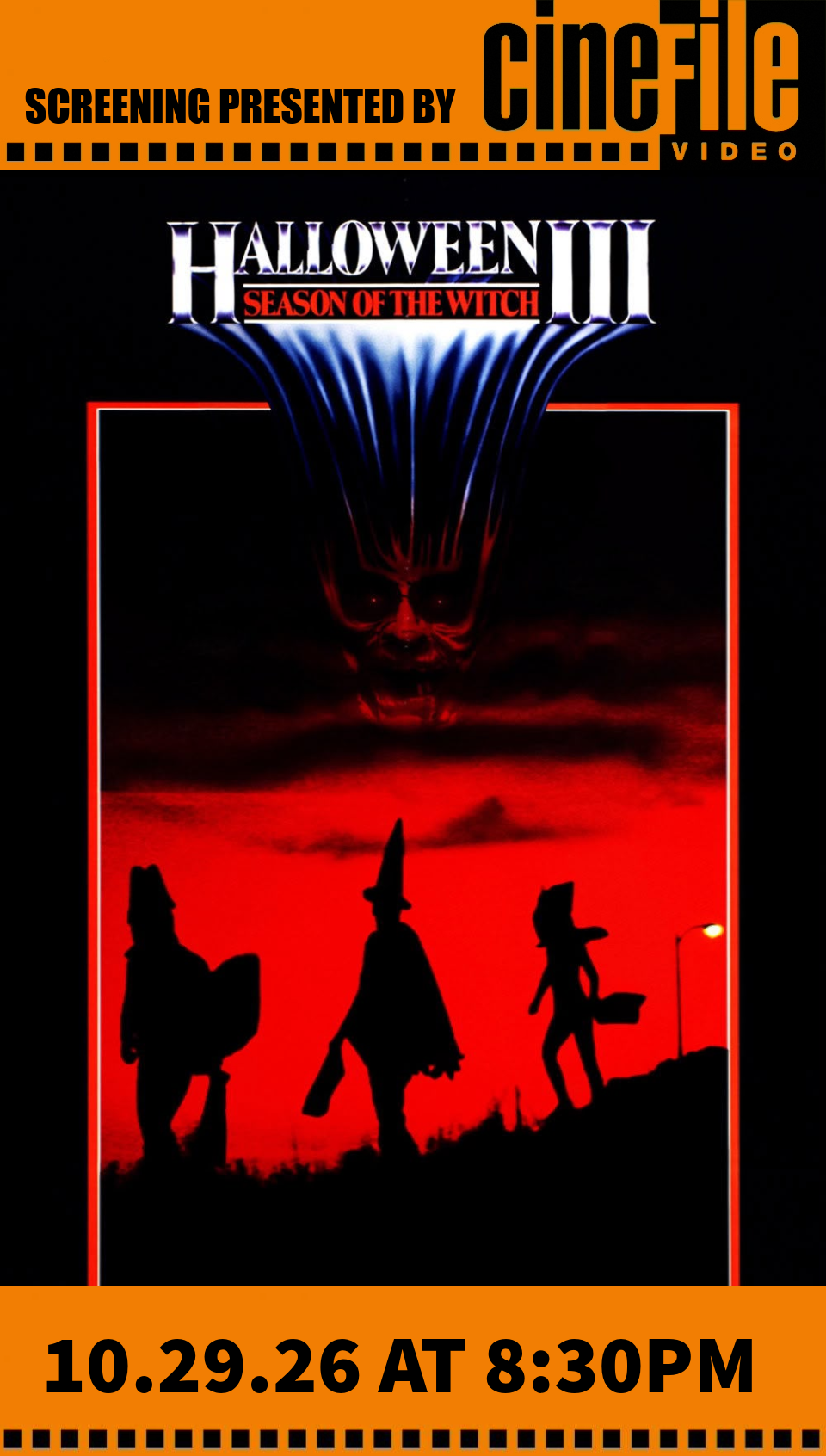 10.29.26 SCREENING // HALLOWEEN III: SEASON OF THE WITCH