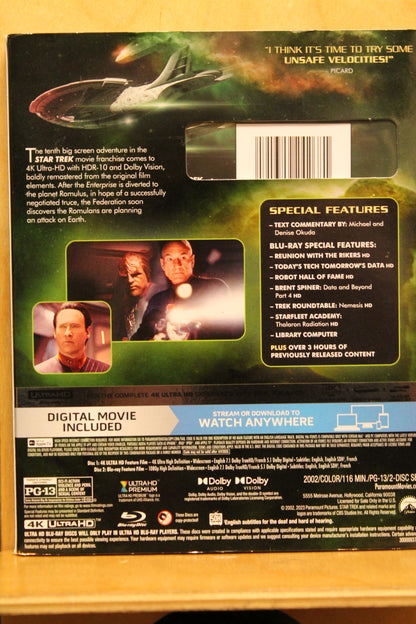 Star Trek: Nemesis 4K UHD