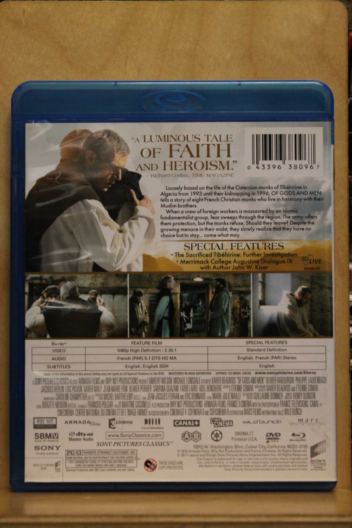 Of Gods and Men Blu-ray