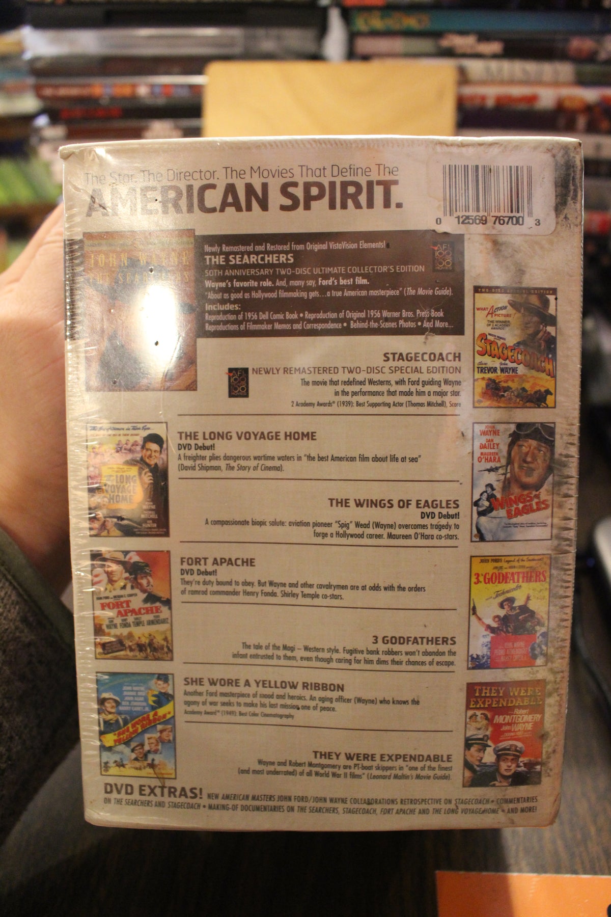 The Searchers DVD