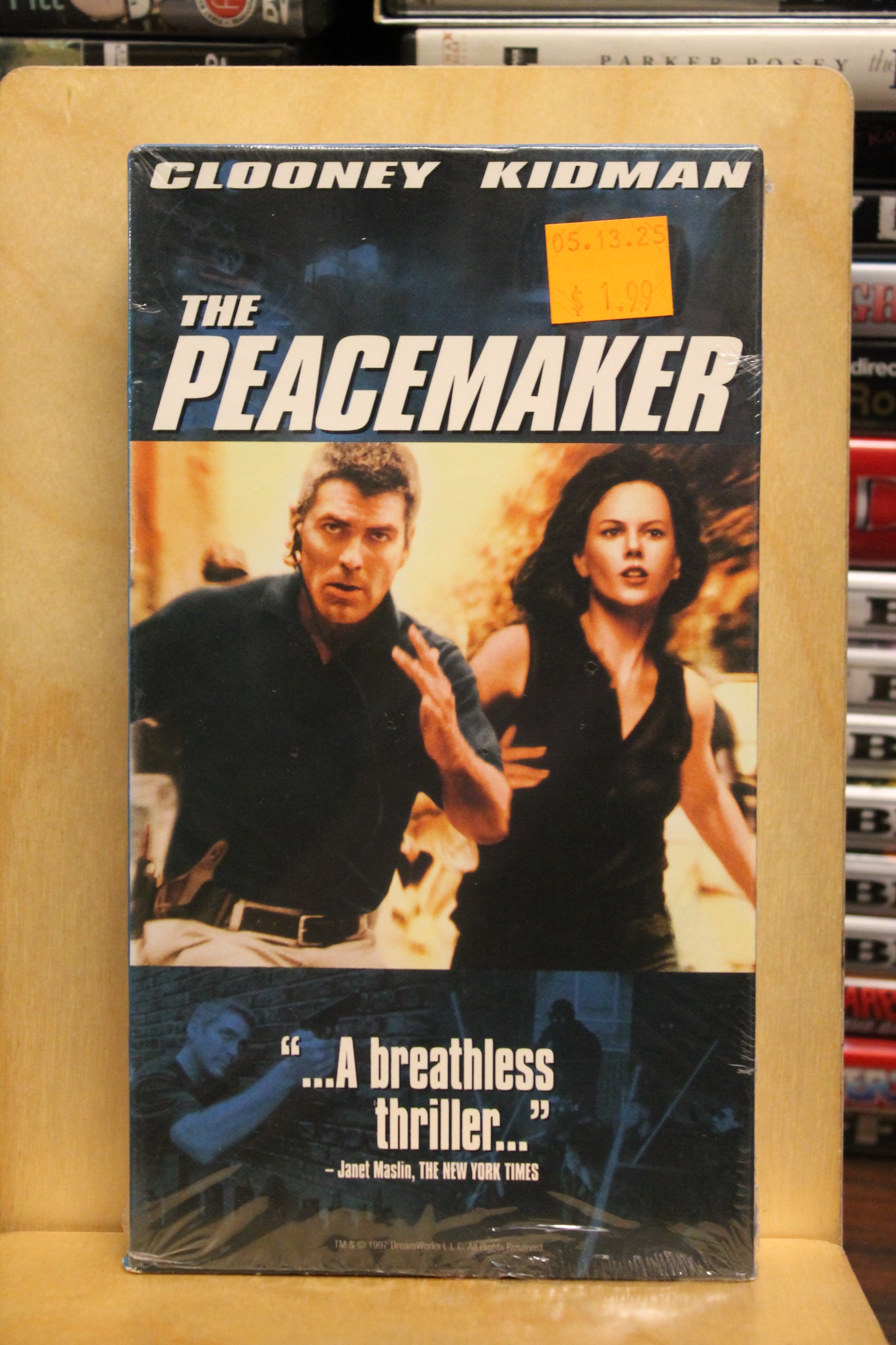 The Peacemaker VHS