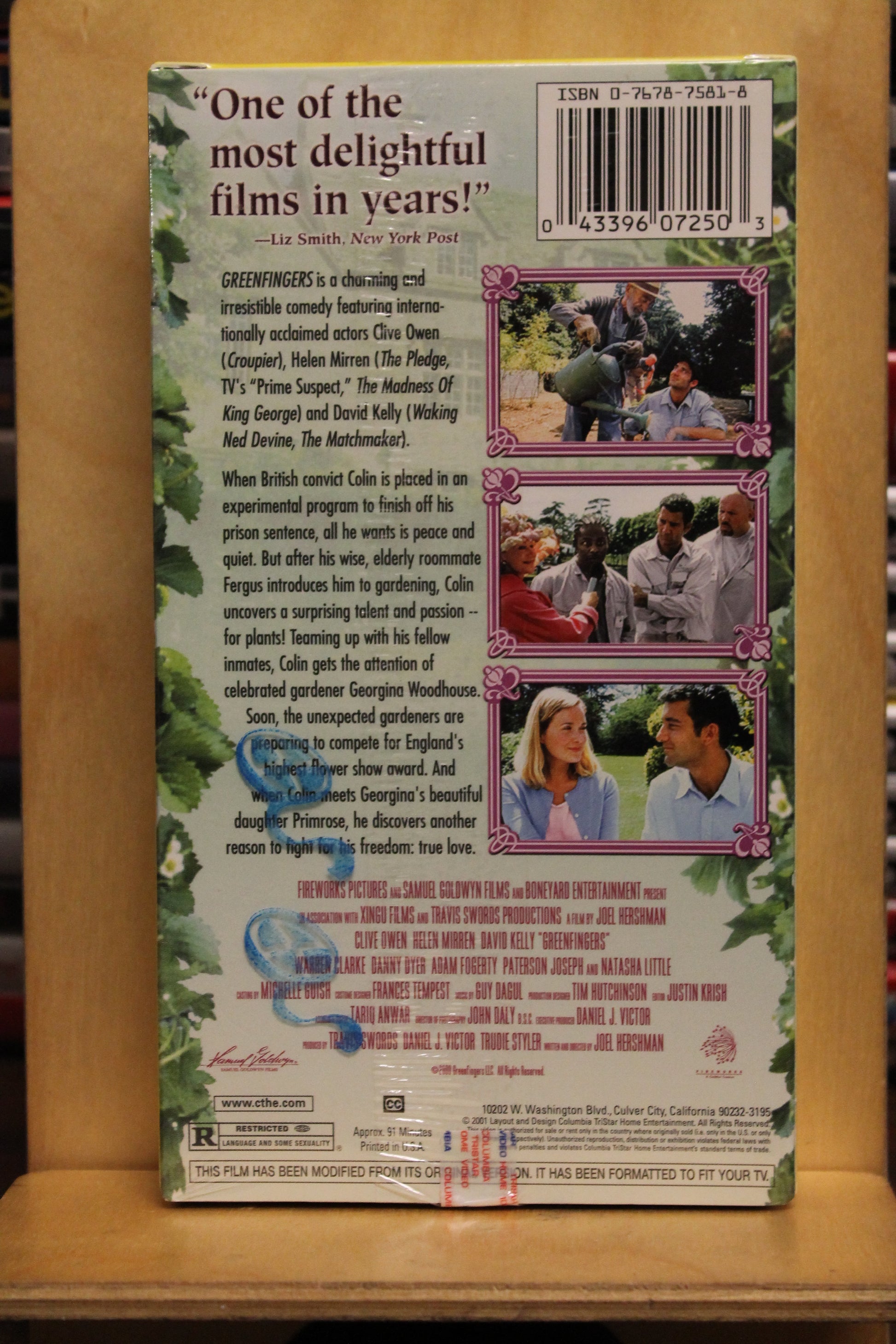 Greenfingers VHS