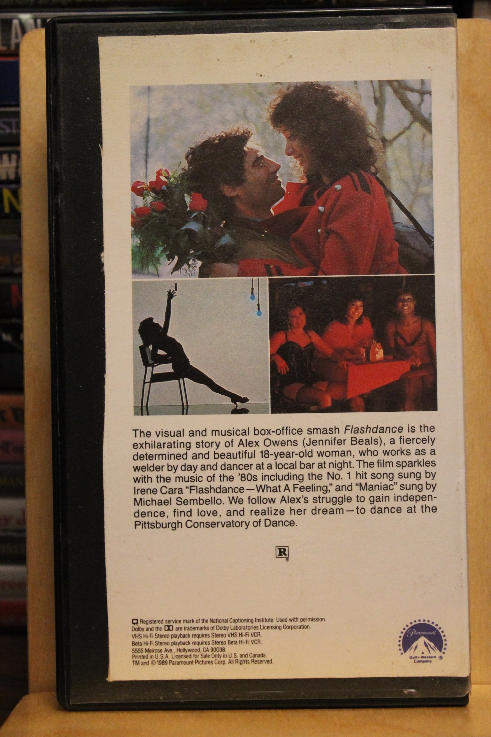 Flashdance VHS