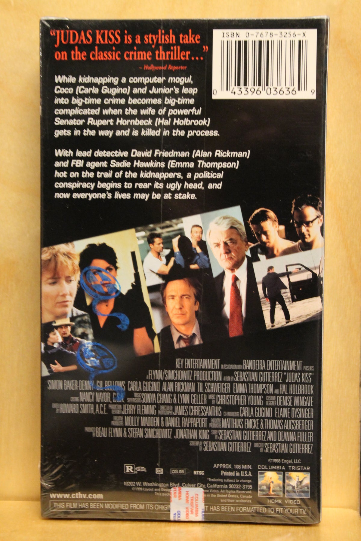 Judas Kiss VHS
