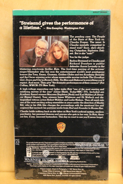 Nuts VHS