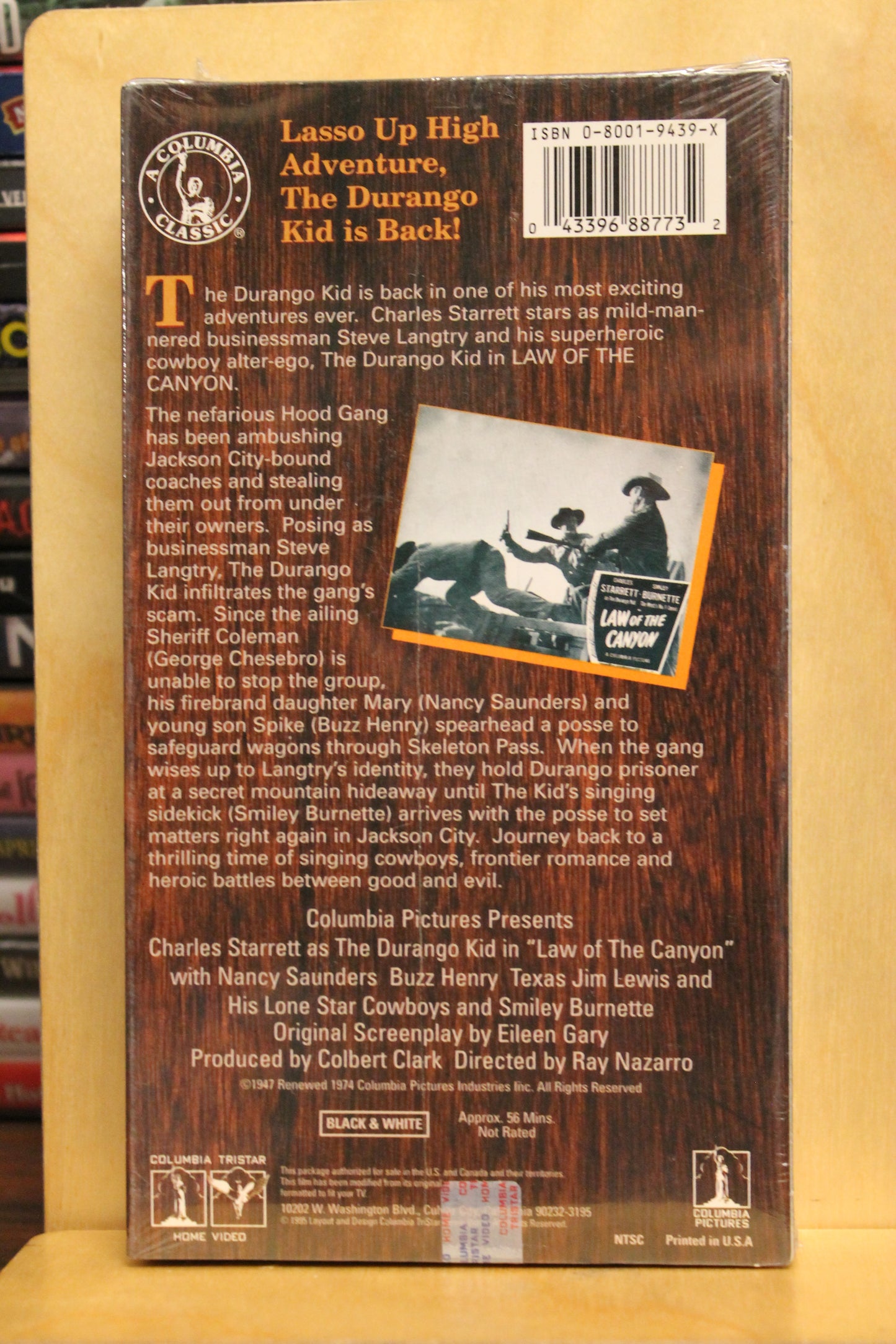 Law of the Canyon VHS