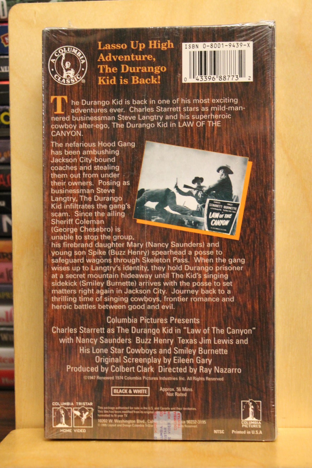 Law of the Canyon VHS