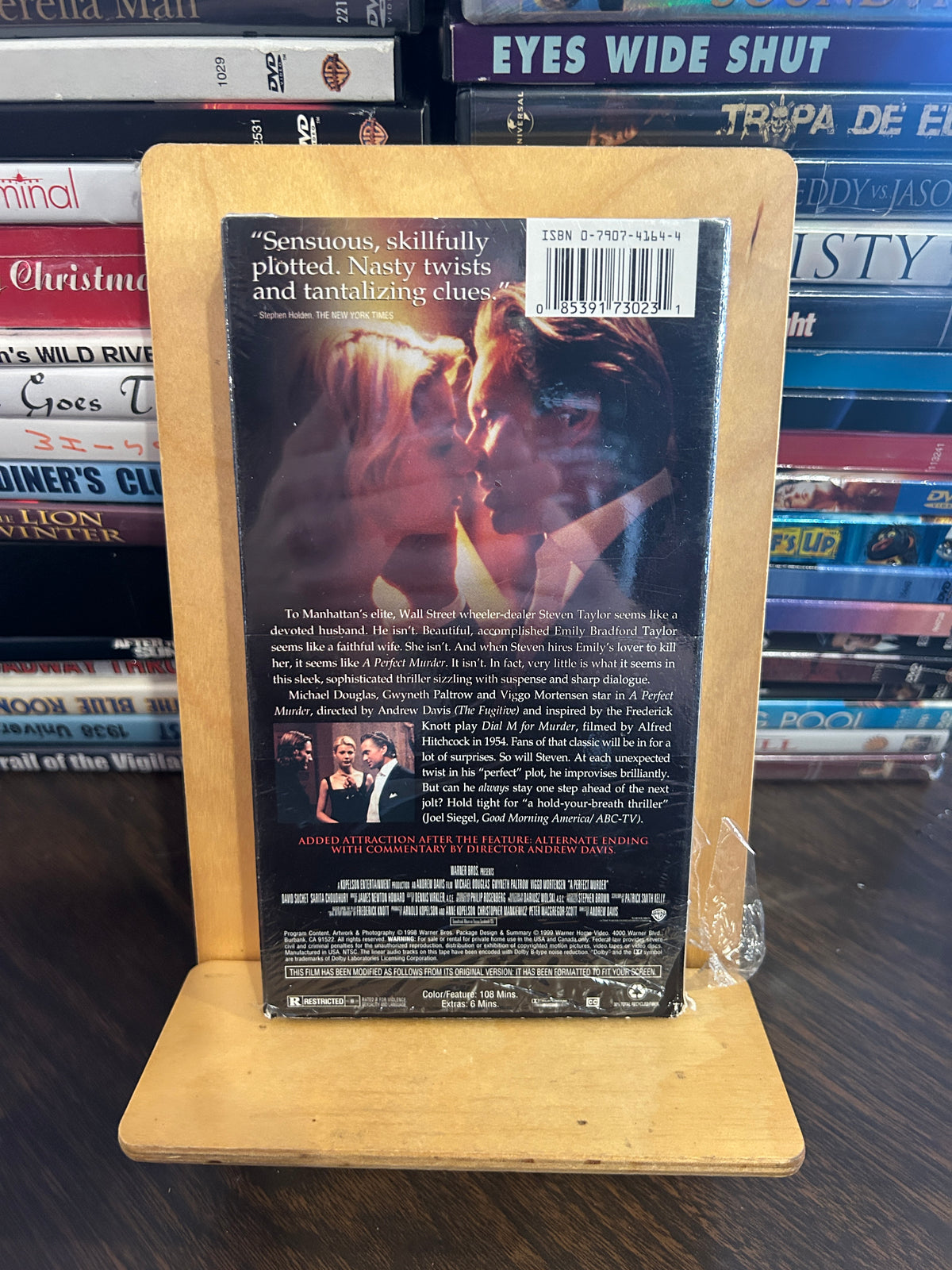 A Perfect Murder VHS