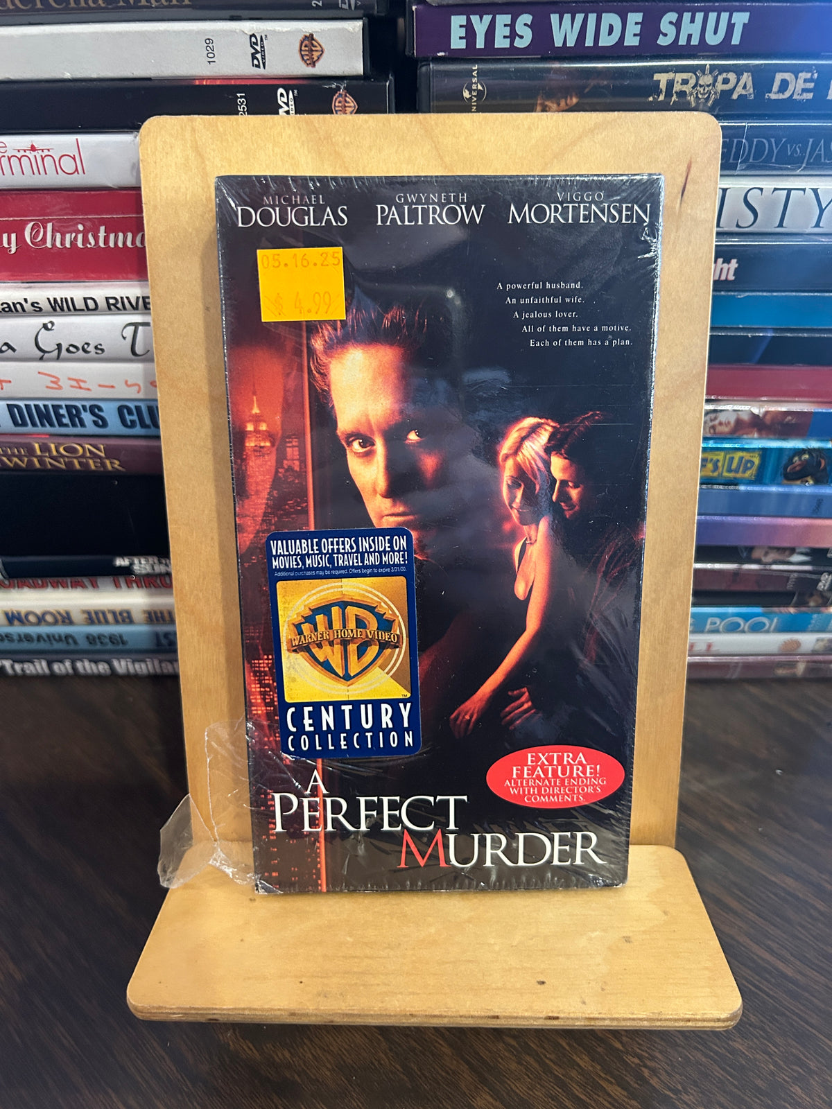 A Perfect Murder VHS