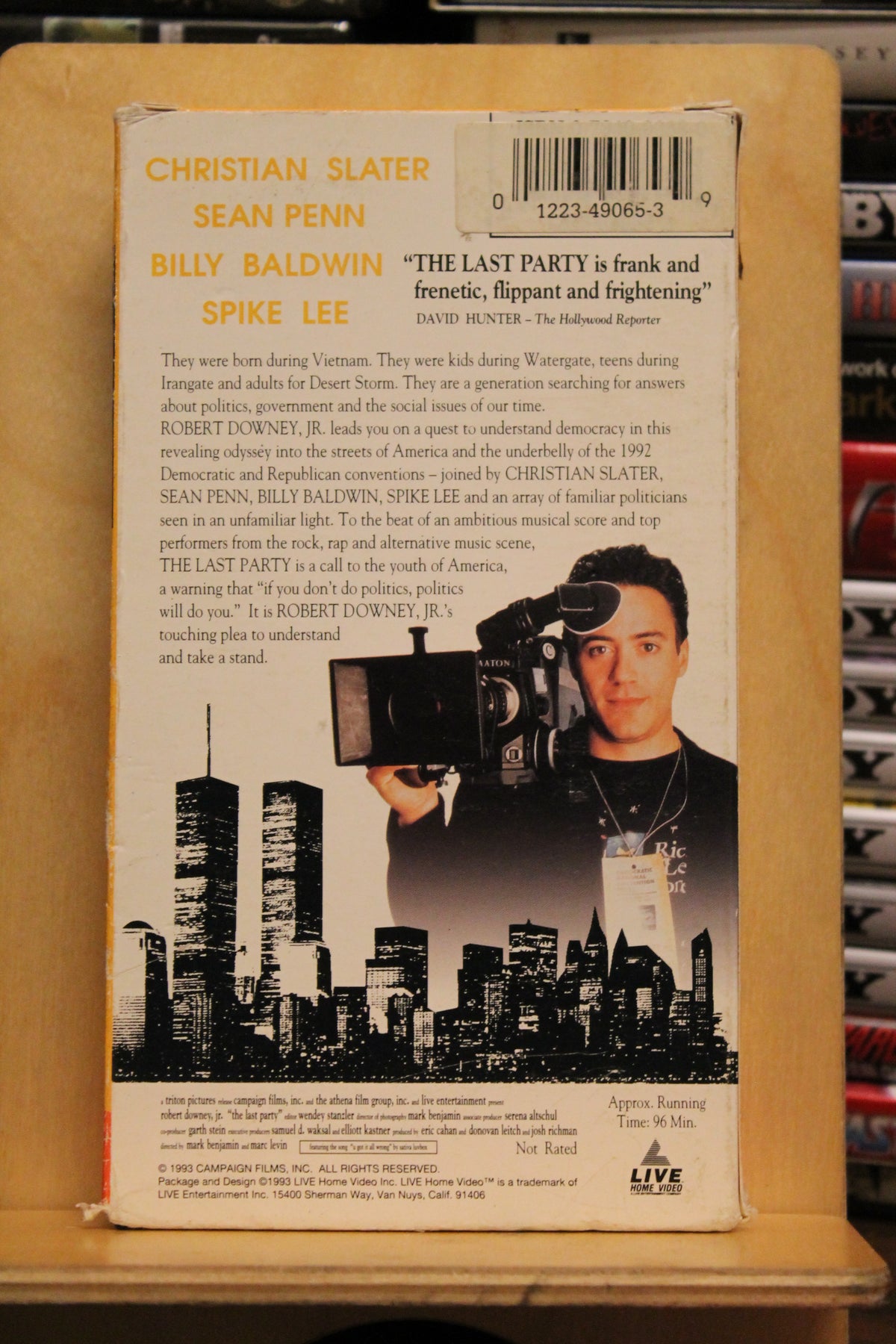 The Last Party VHS