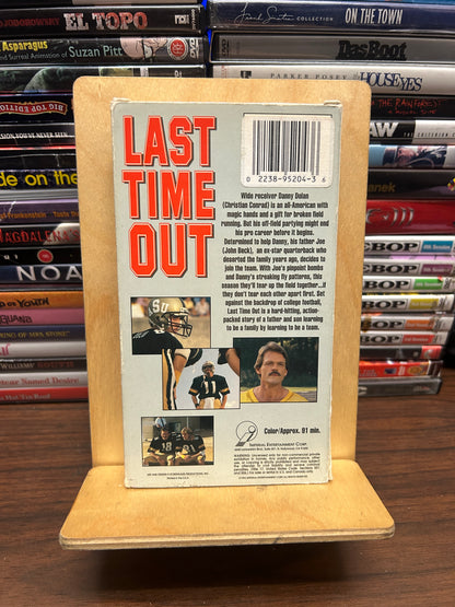 Last Time Out VHS