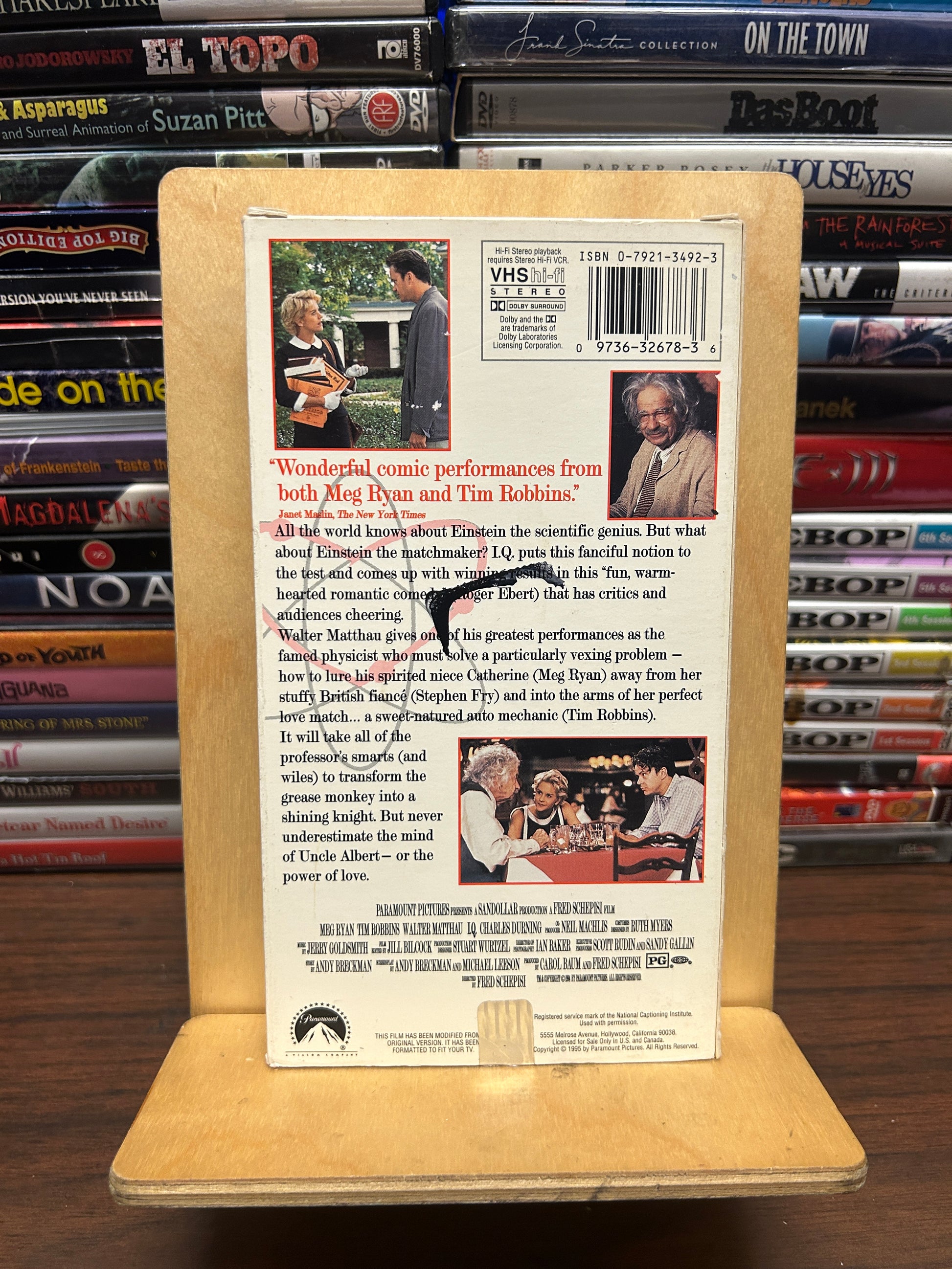 I.Q. VHS