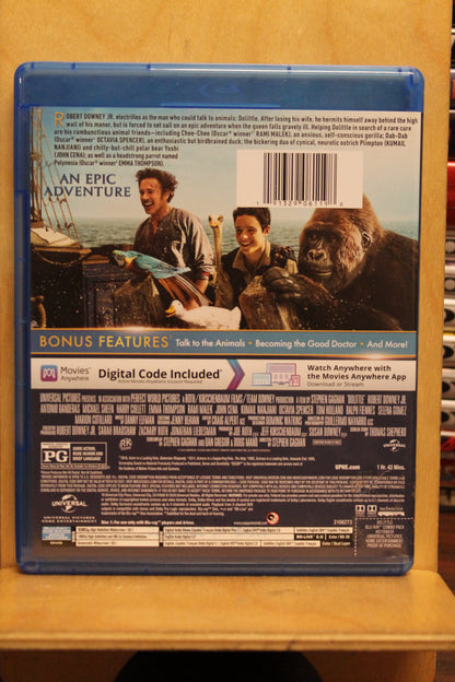 Dolittle Blu-ray